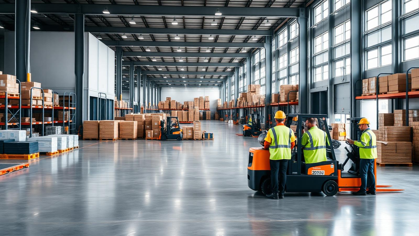 SOLRAC warehouse operations center